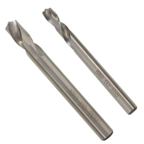 vidaXL 2 Piece Spot Weld Drill Bit Set 6/8 mm (0.2"/0.3") HSS