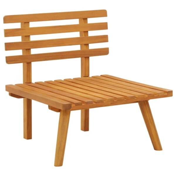 vidaXL Patio Chair with Cushions Solid Acacia Wood - Image 5