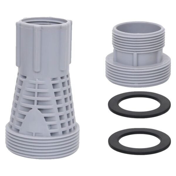 vidaXL 2 Piece Pool Hose Connectors Plastic - Image 5