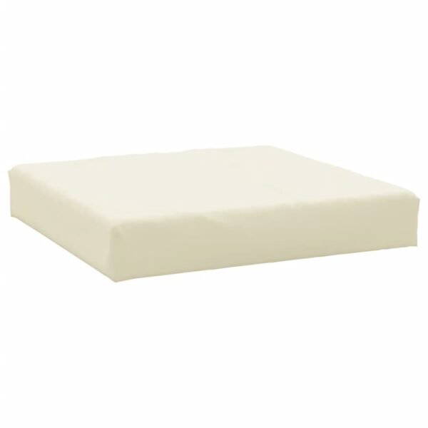 vidaXL Pallet Cushions 2 pcs Cream White Oxford Fabric - Image 5