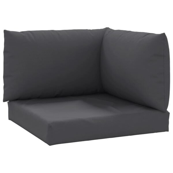 vidaXL Pallet Cushions 3 pcs Anthracite Oxford Fabric - Image 2