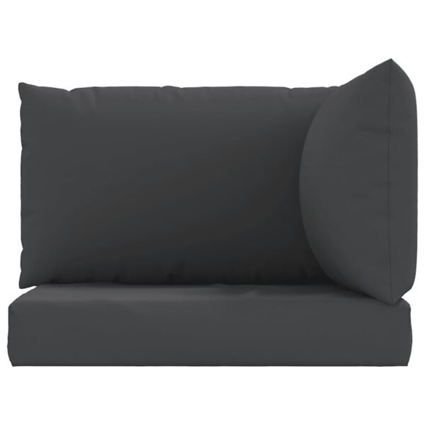 vidaXL Pallet Cushions 3 pcs Black Oxford Fabric - Image 4