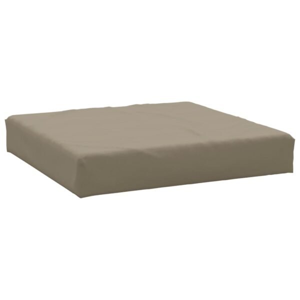 vidaXL Pallet Cushion Taupe 23.6"x23.6"x3.1" Oxford Fabric - Image 2