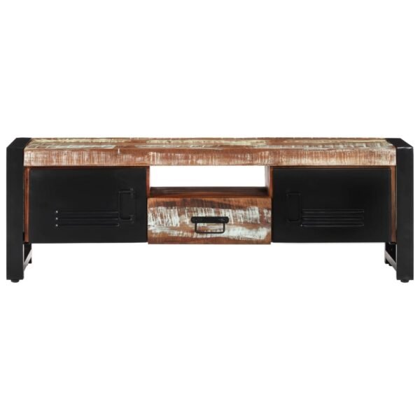 vidaXL TV Stand 47.2"x11.8"x15.7" Solid Wood Reclaimed