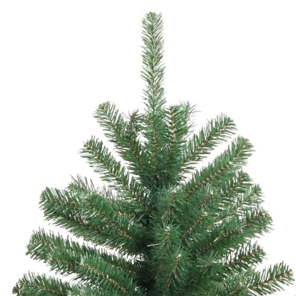 vidaXL Artificial Hinged Christmas Tree with Stand Green 47.2" - Image 4