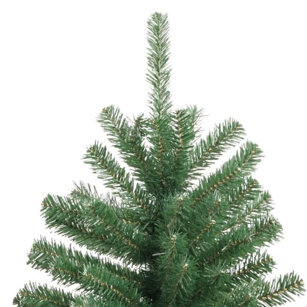 vidaXL Artificial Hinged Christmas Tree with Stand Green 59.1" - Image 4