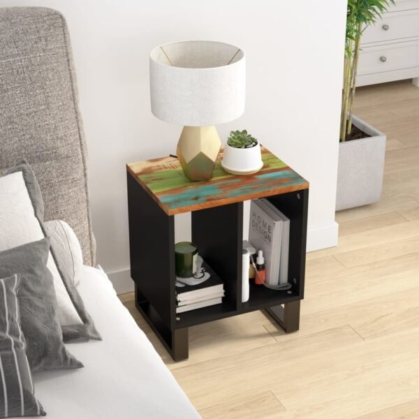 vidaXL Coffee Table Console Side End Table for Home Living Room Solid Wood - Image 2