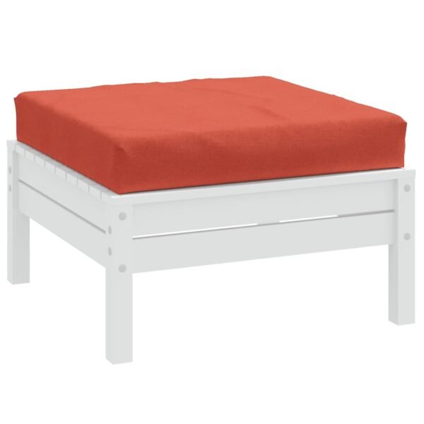 vidaXL Pallet Cushion Melange Red 23.6"x23.6"x3.9" Fabric